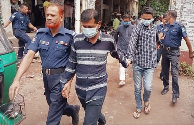 ক্রসফায়ারের হুমকি দিয়ে মুক্তিপণ; ডিবির সাত সদস্যের কারাদণ্ড