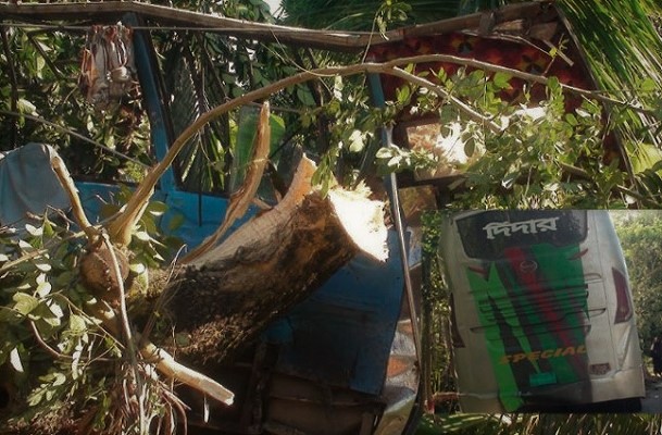 গোপালগঞ্জে সড়ক দুর্ঘটনায় পুলিশসহ নিহত ৪