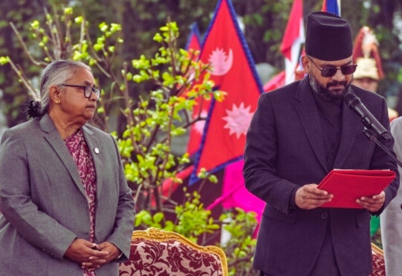 প্রধানমন্ত্রী হিসেবে শপথ নিলেন ‘বালেন’: নেপালের রাজনীতিতে নতুন যুগের সূচনা
