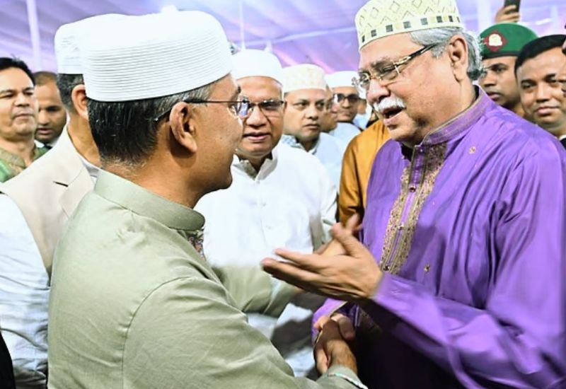 সুপ্রিম কোর্ট সংলগ্ন জাতীয় ঈদগাহ ময়দানে আজ বৃহস্পতিবার সকাল সাড়ে সাতটায় পবিত্র ঈদুল আজহার প্রধান জামাত উদযাপিত হয়েছে।