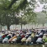 জাতীয় ঈদগাহে ঈদের প্রধান জামাত, নামাজ আদায় করলেন রাষ্ট্রপতি ও প্রধানমন্ত্রী