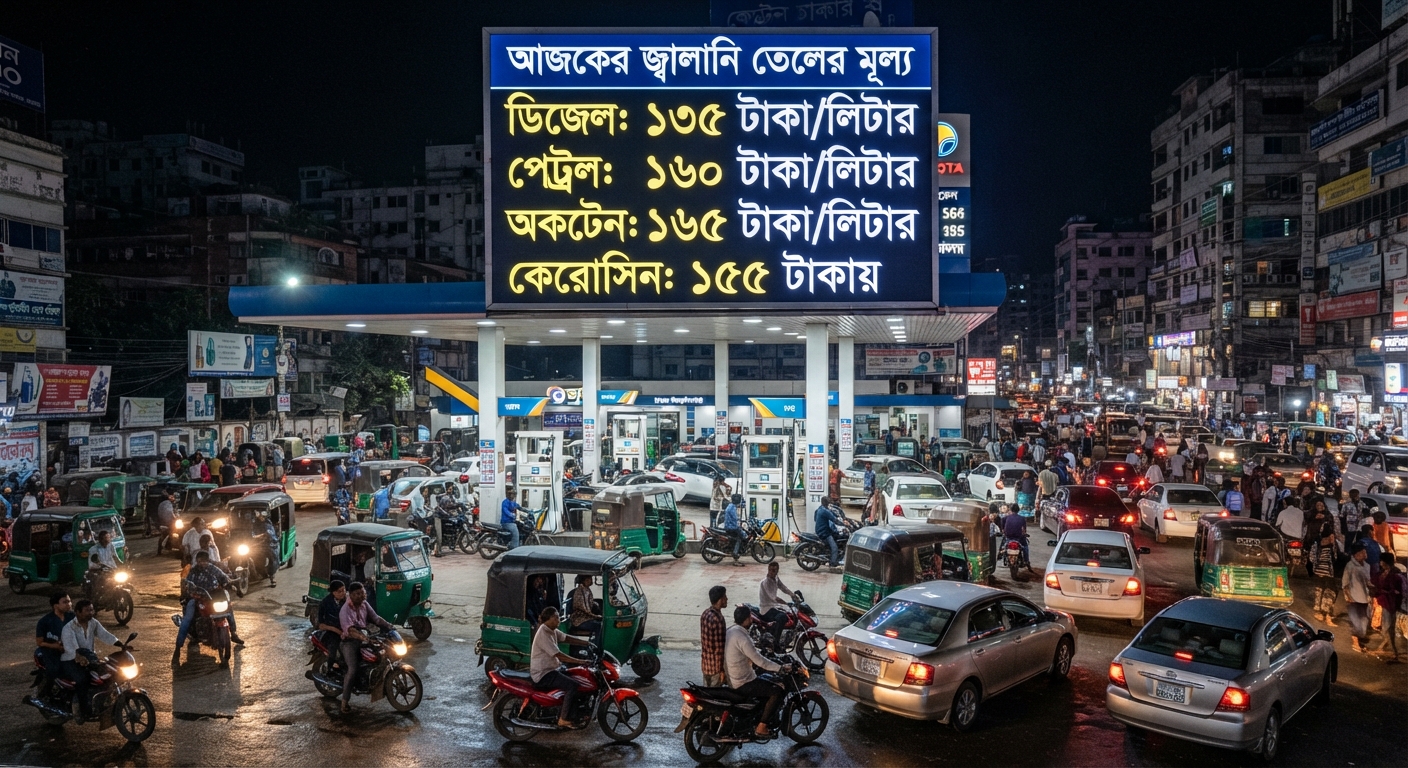 জালানি তেলের মূল্য বৃদ্ধি