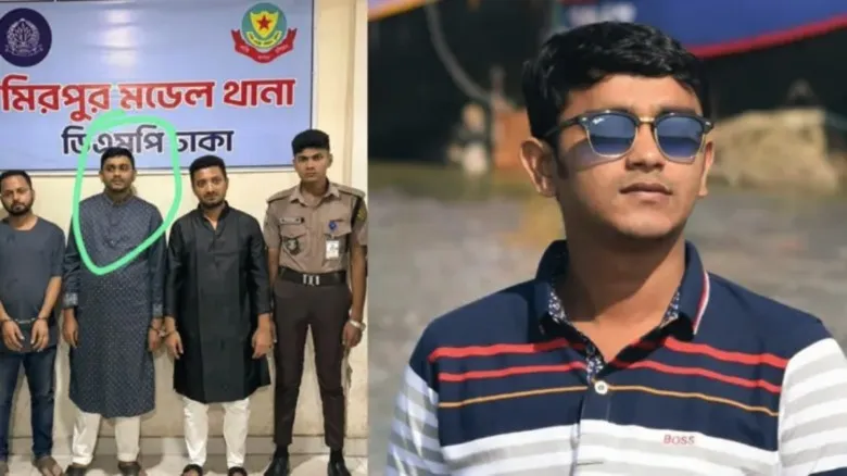 জুলাই হত্যা মামলায় আদালতের কাঠগড়ায় নিষিদ্ধ ছাত্রলীগ নেতা মারুফ