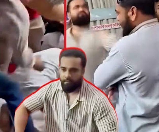 টঙ্গীর আউচপাড়ায় হলি কুরআন ইন্টারন্যাশনাল মাদ্রাসার সেই শিক্ষক ও নির্যাতিত শিক্ষার্থীর বাবা।